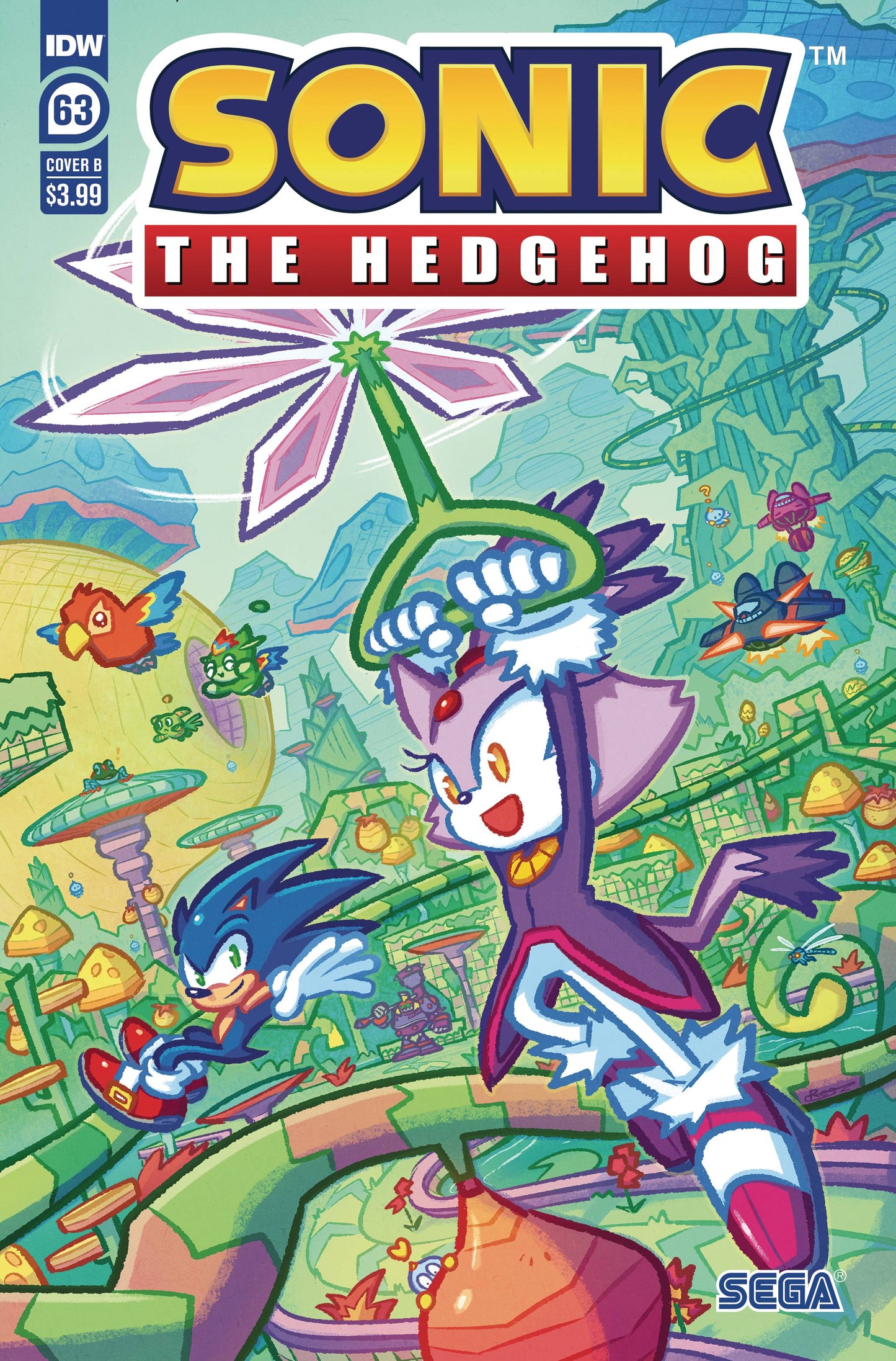 SONIC #63 CVR B