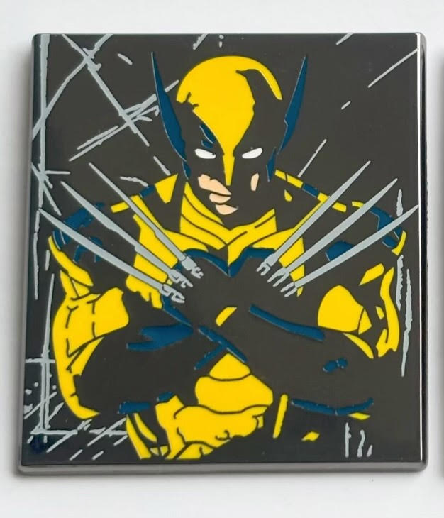 MARVEL "WOLVERINE" ENAMEL PIN FROM DEADPOOL & WOLVERINE