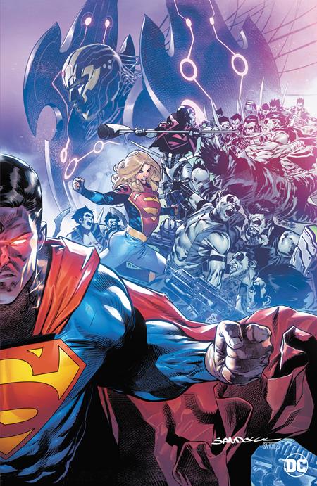 SUPERMAN #13 CVR H RAFA SANDOVAL CONNECTING FOIL VAR (HOUSE OF BRAINIAC) *RELEASING 4/17/24*