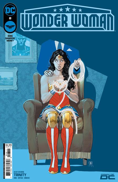 WONDER WOMAN #8 CVR A DANIEL SAMPERE & BELEN ORTEGA *RELEASING 4/17/24*