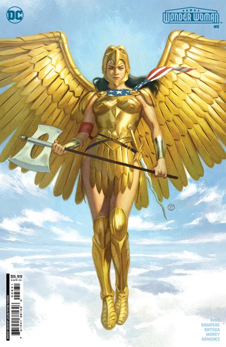 WONDER WOMAN #8 CVR B JULIAN TOTINO TEDESCO CARD STOCK VAR *RELEASING 4/17/24*
