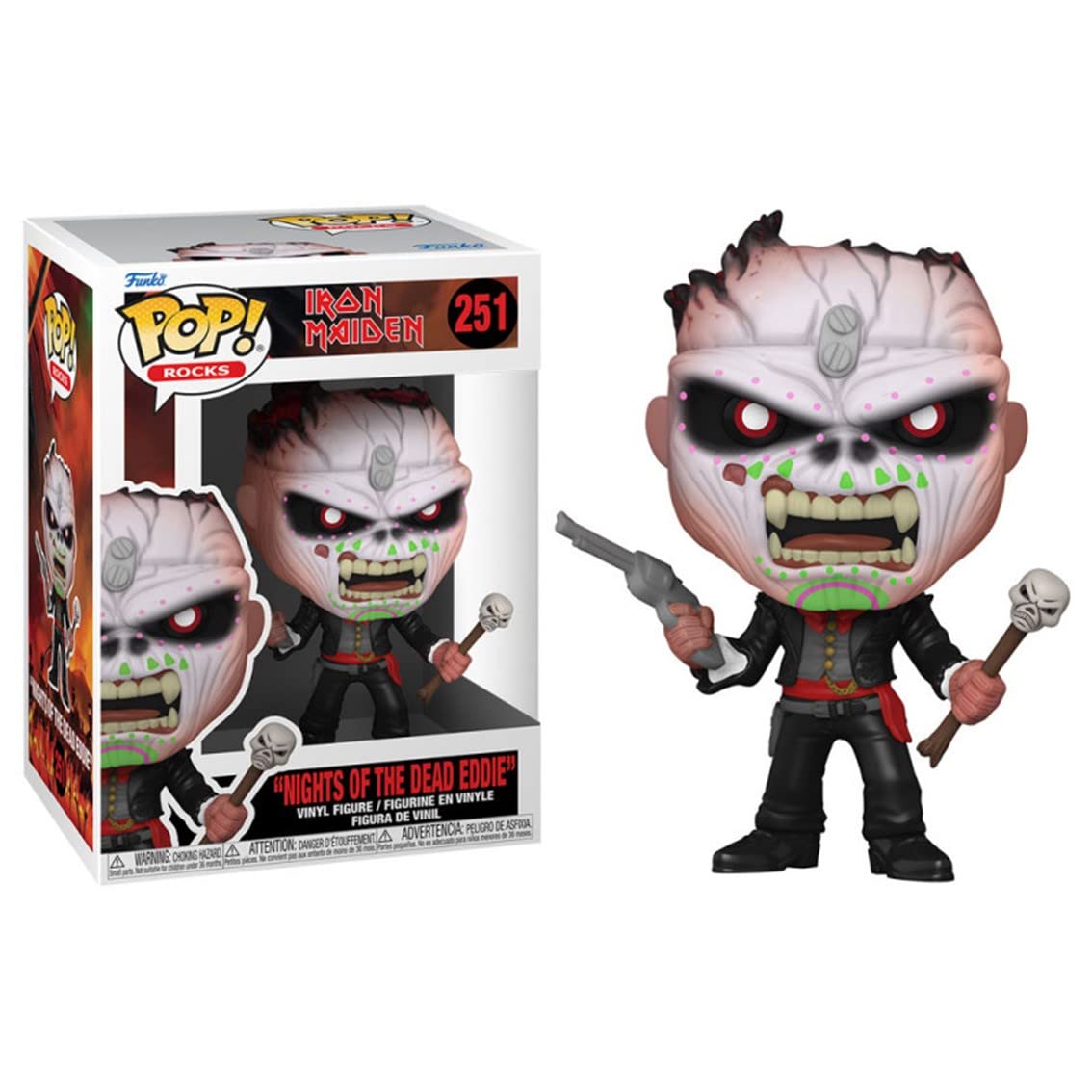 "NIGHTS OF THE DEAD EDDIE" IRON MAIDEN FUNKO 251