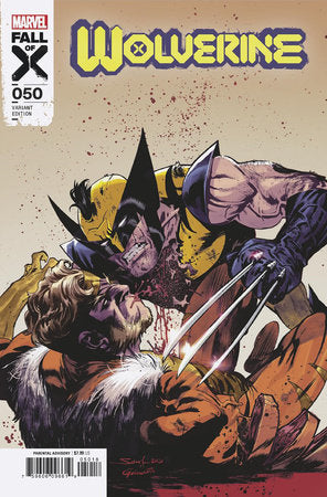 WOLVERINE #50 JONAS SCHARF VARIANT[1:25]