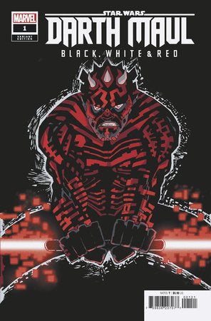 STAR WARS: DARTH MAUL - BLACK, WHITE & RED #1 FRANK MILLER VARIANT *RELEASE DATE: 4/24/24*