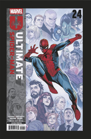 ULTIMATE SPIDER-MAN #24 MARCO CHECCHETTO 2ND PRINTING VARIANT *RELEASE DATE 4/8/26* *(DH B6)*
