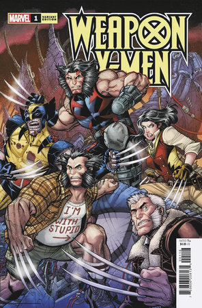 WEAPON X-MEN #1 NICK BRADSHAW VARIANT[1:25]