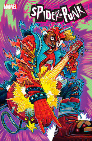 SPIDER-PUNK: ARMS RACE #3 DAN HIPP VARIANT *RELEASE DATE: 4/24/24*