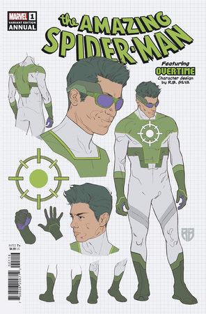 AMAZING SPIDER-MAN ANNUAL #1 R.B. SILVA DESIGN VARIANT [IW][1:10]