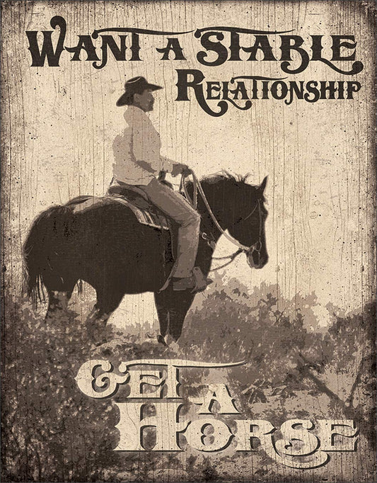 2024 WANT A STABLE RELATIONSHIP GET A HORSE