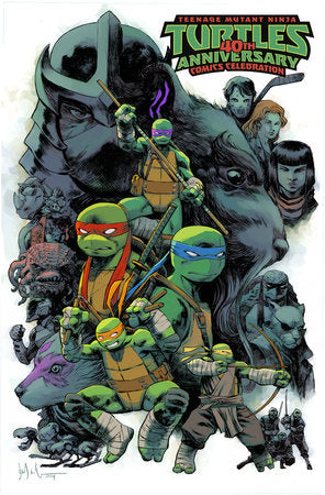 Teenage Mutant Ninja Turtles: 40th Anniversary Comics Celebration Variant RI (50) (Wachter)[1:50]