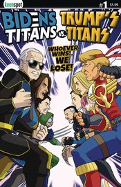 BIDENS TITANS VS TRUMPS TITANS #1 CVR A TITANS VS TITANS *RELEASING 4/17/24*
