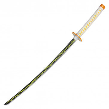 37” Fantasy White and Gold Demon Sword